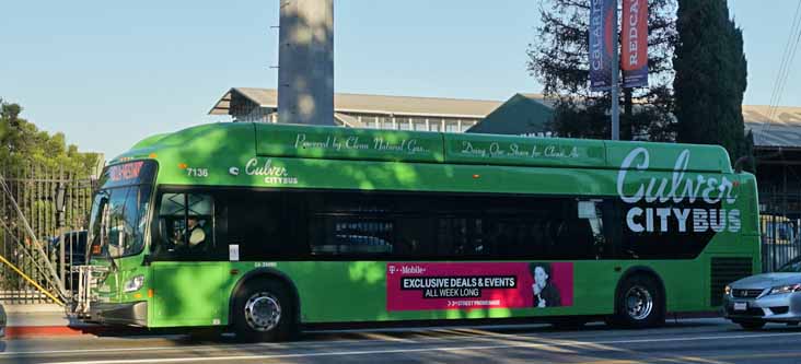 Culver City New Flyer Xcelsior XN40 7136